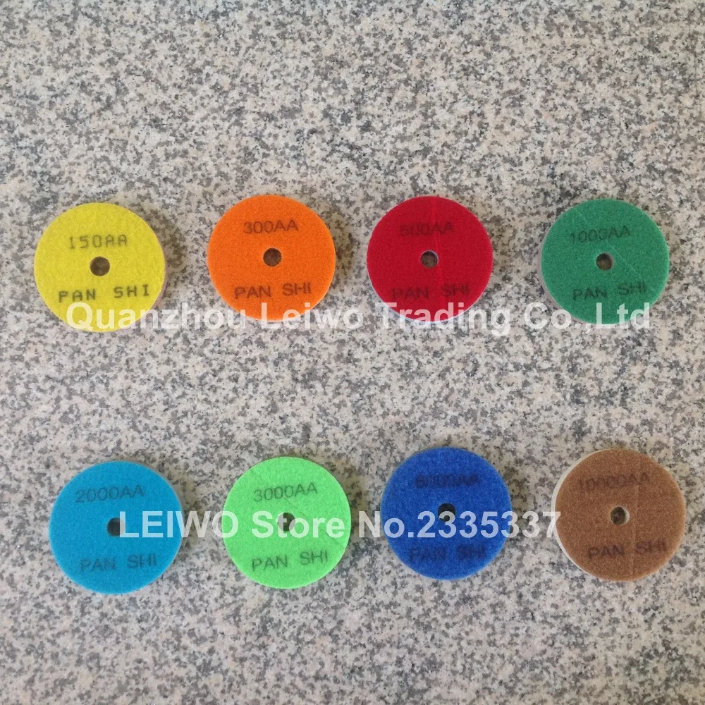 Губка полированная прокладка 4 дюйма нейлоновое волокно мраморный абразивный