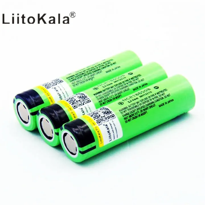 2019 10 шт./партия LiitoKala Оригинальная батарея 18650 3400 мАч 3 7 вольт литиевая для NCR18650B