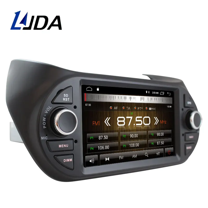 Автомагнитола DSP Carplay 1 din мультимедийная стереосистема на Android 10 для Fiat Fiorino Qubo Citroen