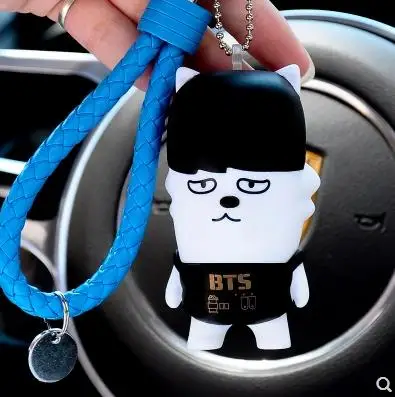 Creative Gifts Cute Cartoon Cat Car Keychain Female Bag Pendant Braided Rope Jewelry-216 | Автомобили и мотоциклы