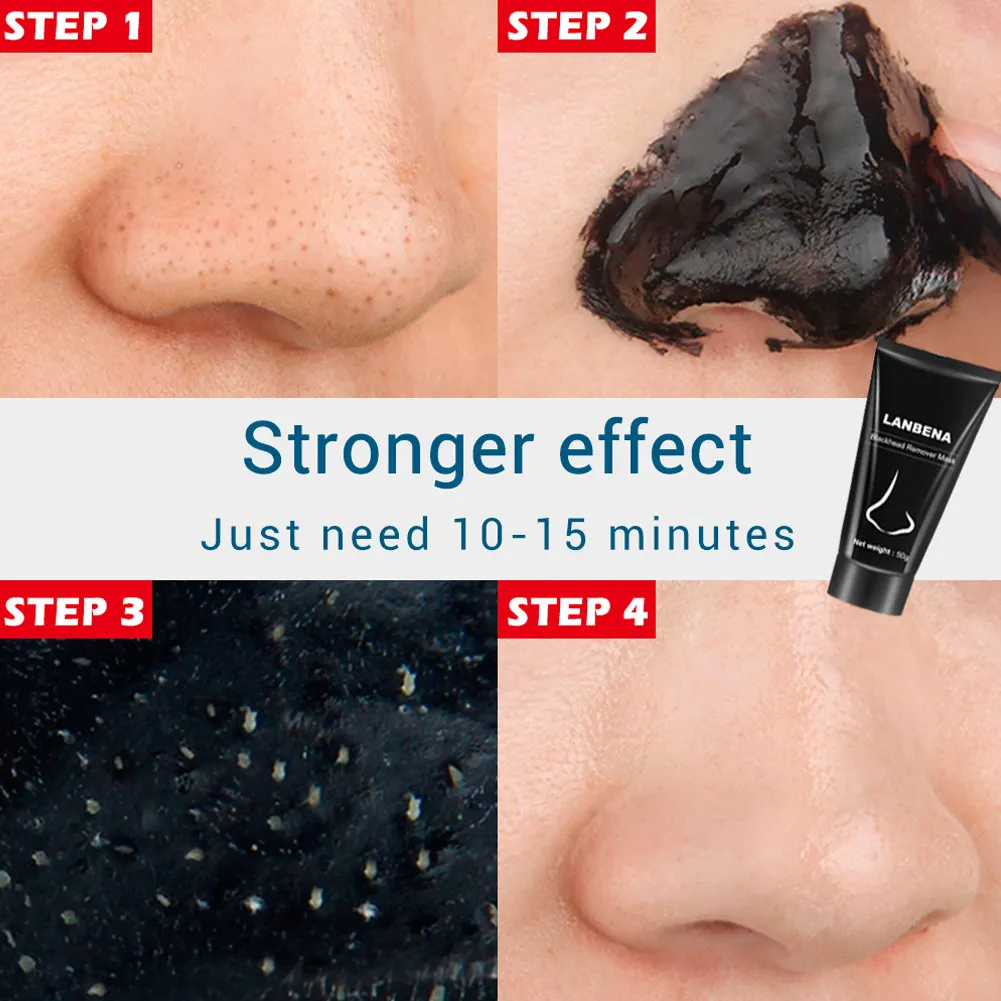 Маска для удаления угрей с бамбуковым углем Очищающая маска глубокое очищение