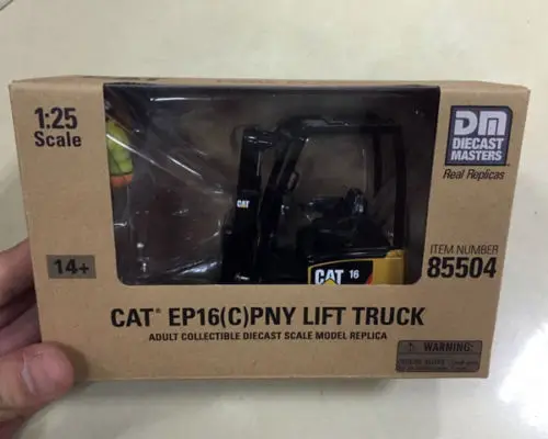 1:25 масштаб металлические модели Caterpillar Cat EP16 (C) pny погрузчика путем литья под