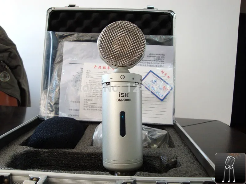 Оригинальный конденсаторный микрофон ISK профессиональный для записи на