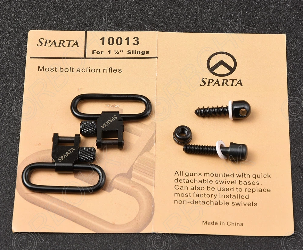 Спарта все стальной пистолет слинг Qd Вертлюги с большинством болтов действий