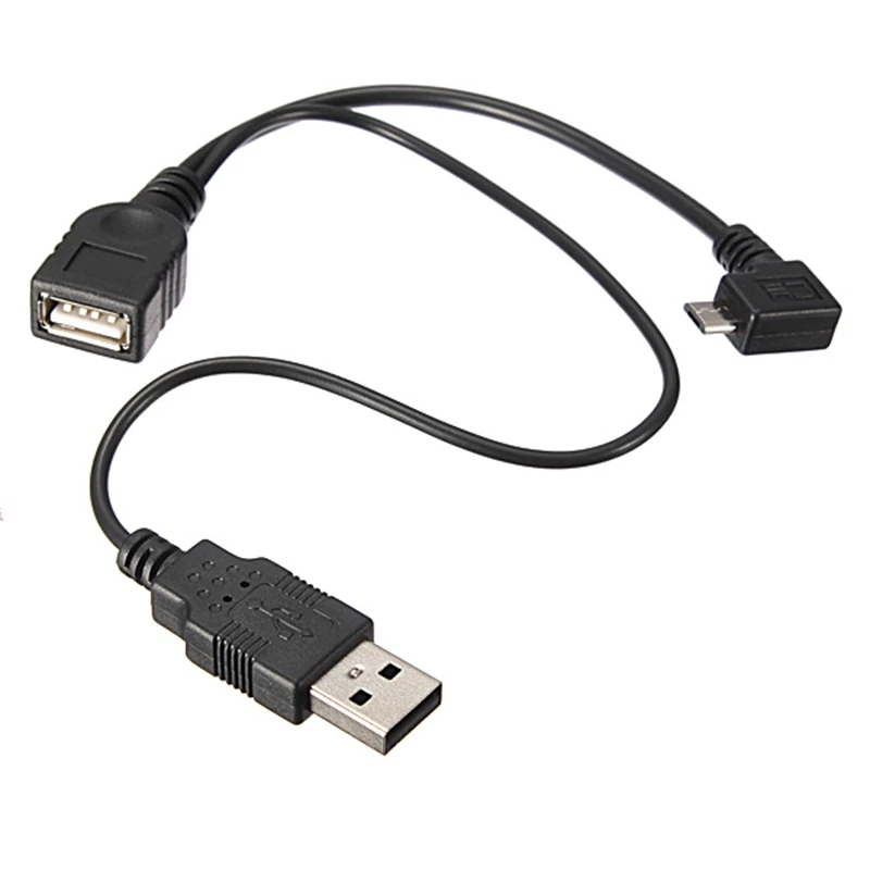 LEORY Высокое качество Micro USB Мужской к USB Женский хост OTG кабель и USB кабель питания Y сплиттер 3 в 1