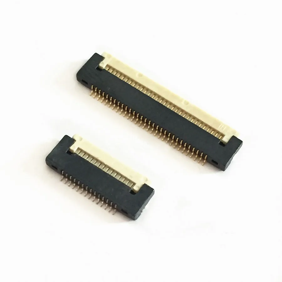 Разъем FPC FFC Для плоского кабеля разъем 0 5 мм шаг 32/34/40/45Pin SMD/SMD H = 1 для ЖК интерфейса