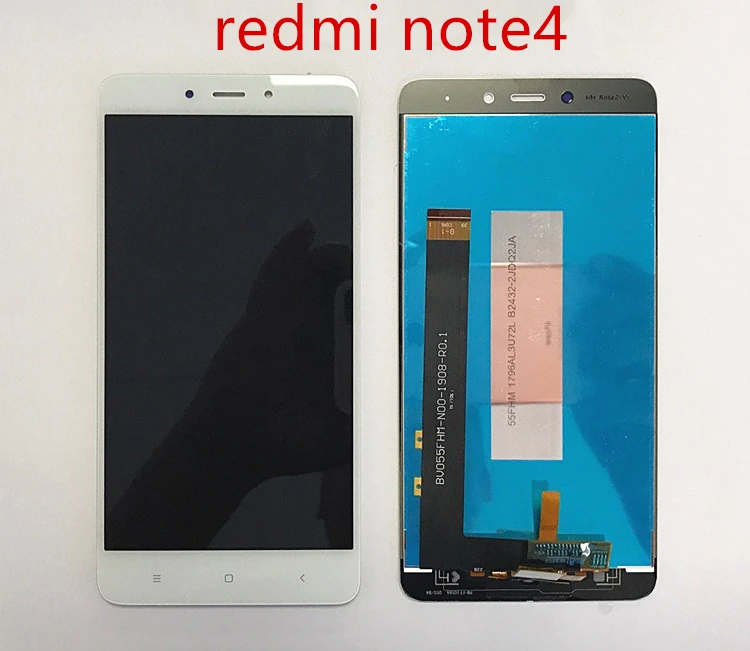 ЖК дисплей Xiaomi Redmi Note 4 и сенсорный экран с рамкой 5 дюйма протестированы для MTK Helio