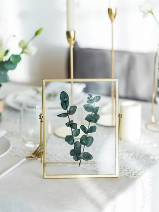 Ins Скандинавская простая металлическая Геометрическая фоторамка окончание