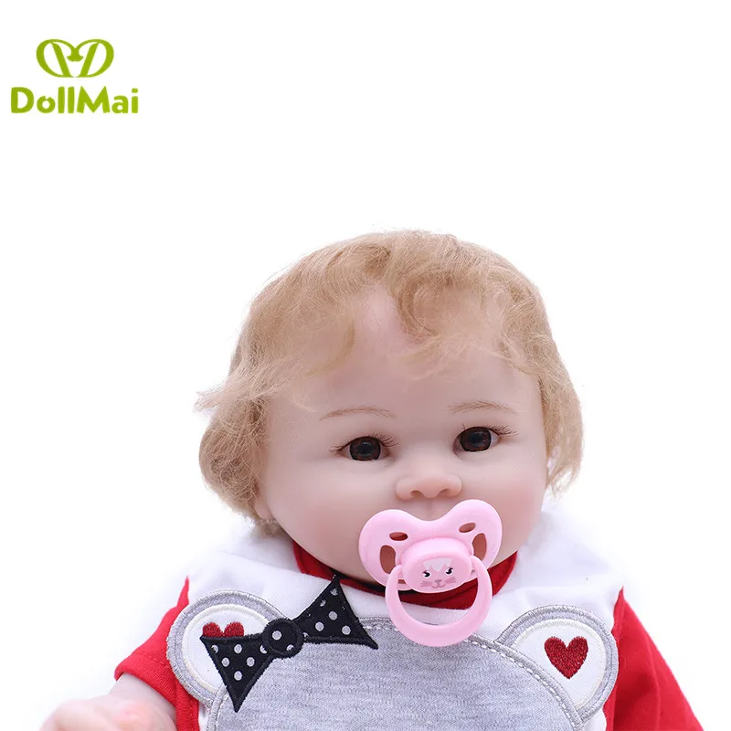 DollMai полностью силиконовые куклы для новорожденных девочек игрушки детей
