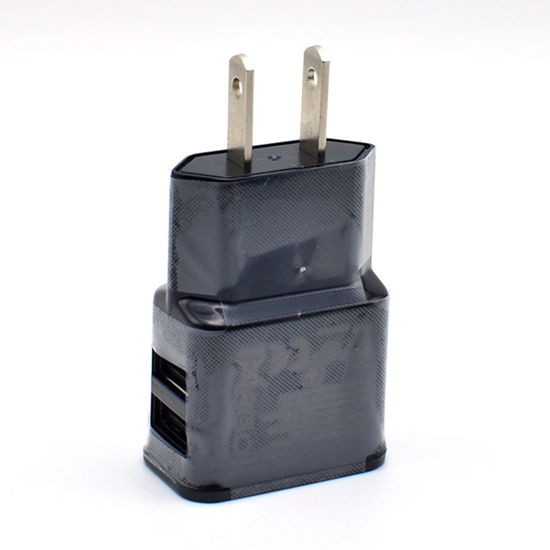 2 порты usb EU/US Plug Главная стены путешествия AC мощность переходник для зарядного