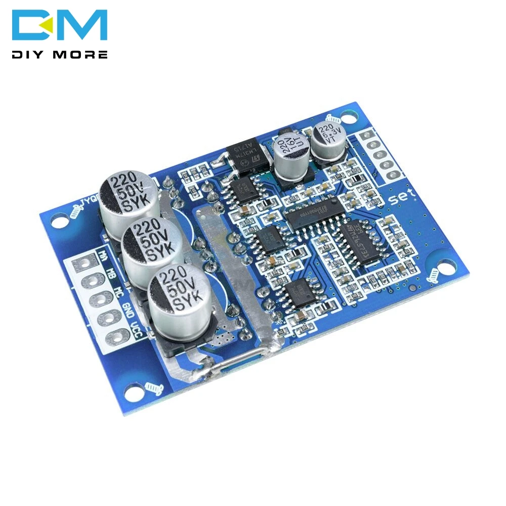 Blue DC 12 V-36 V 500W PWM бесщеточный контроллер двигателя управления Холлом мотор балансировка автомобильный сбалансированный BLDC автомобильный контроль водителя - Цвет: Blue