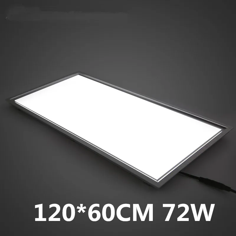 8 шт./лот светодиодный Панель Light 600x600 48 Вт 300x300 18 Вт светодиодный Панель 300x600 30 Вт светодиодный потолочный светильник 4800lm Освещение в помещении AC85-265V CE
