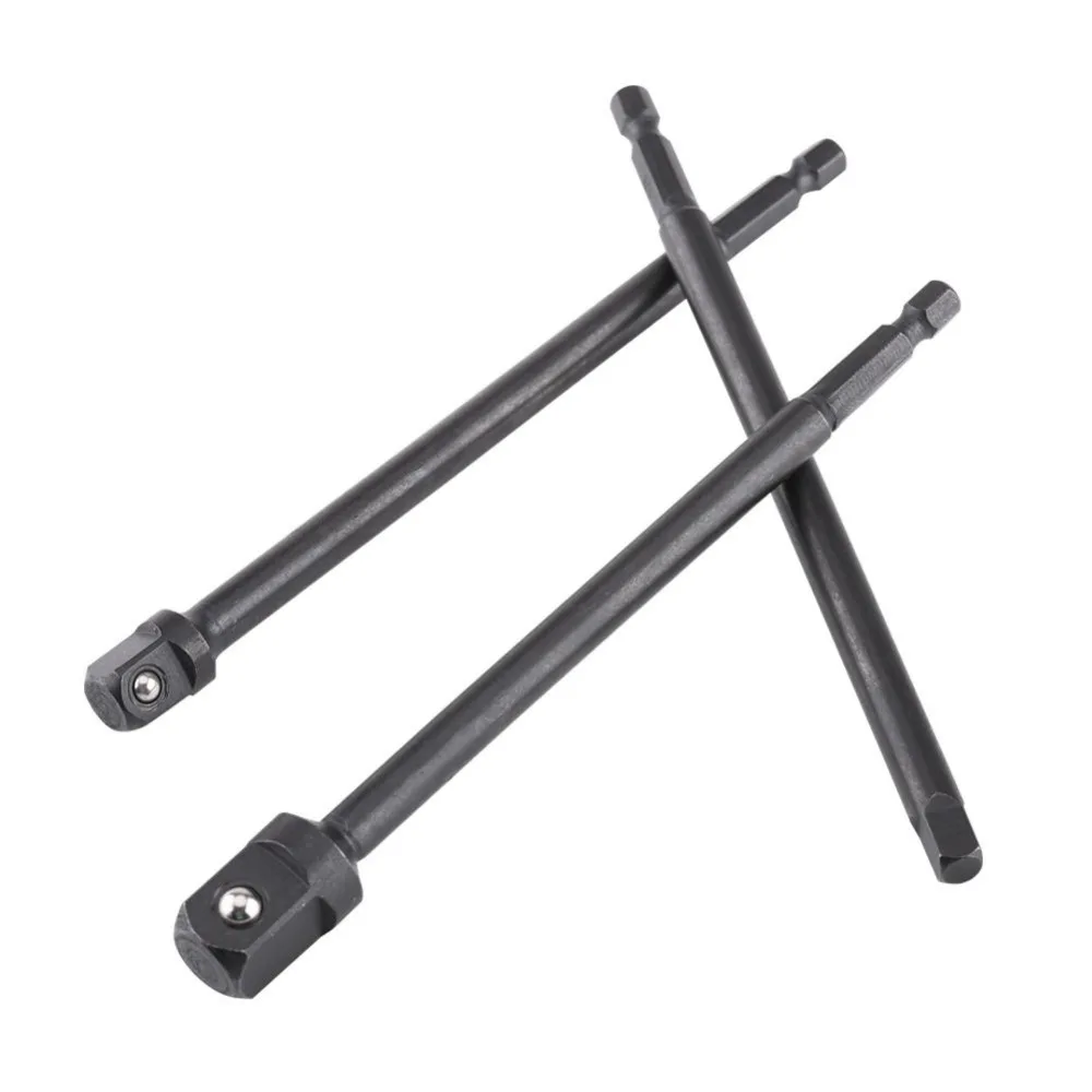 1/4 &quot3/8&quot 1/2 &quotудлинитель сверло бар Шестигранная розетка драйвер питания хром