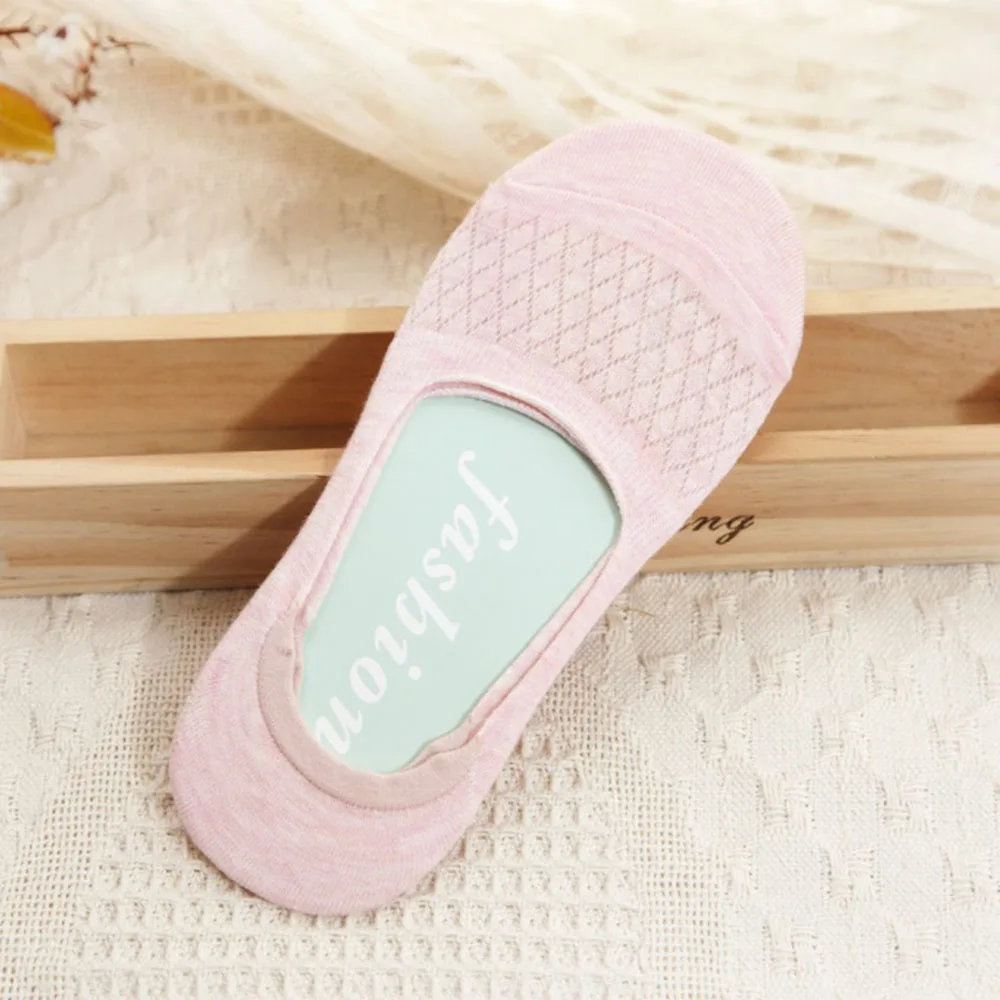 Fashion Women Cotton Antiskid Invisible Liner Socks Elastic Comfy Female Summer Spring Ankle Boat Low Cut Short | Женская одежда