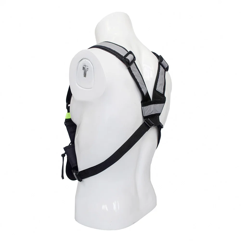 Радио жгут Грудь Rig сумка Карманный пакет кобура жилет для 2 способ радио Walkie Talkie