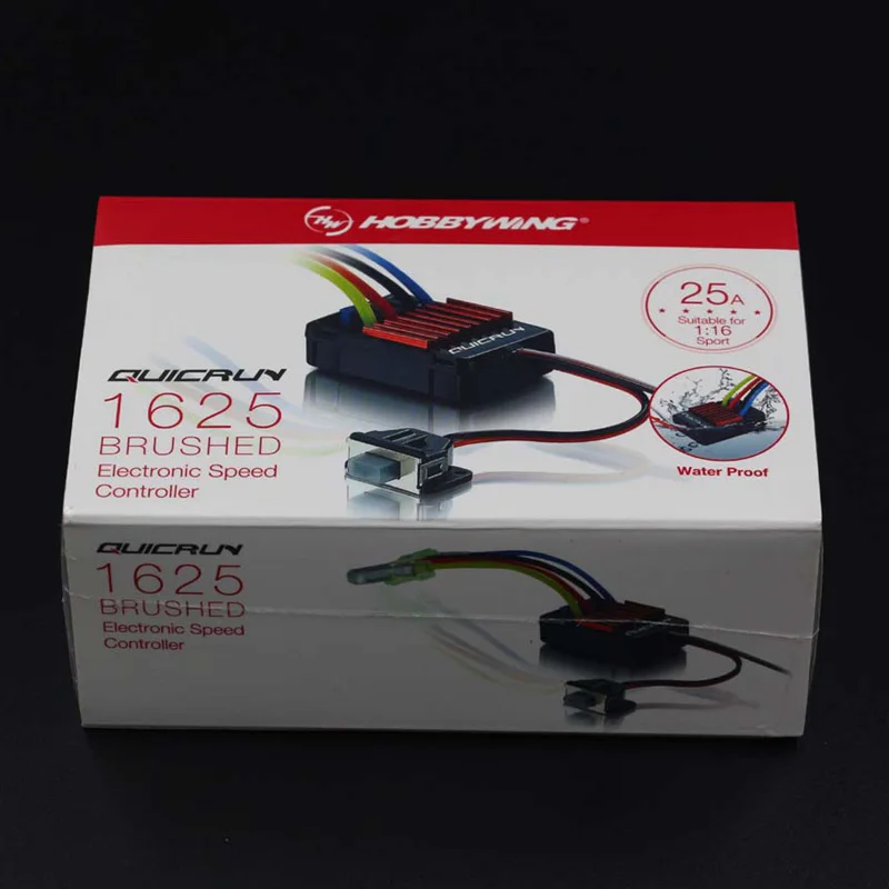 Hobbywing QuicRun WP 1625 начесом 30120000 1/16th 1/18th rc автомобили/багги/Monster Trucks 25A esc | Игрушки и