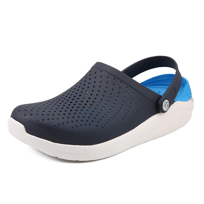 Сандалии мужские дышащие пляжные шлепанцы для сада и улицы летние тапочки