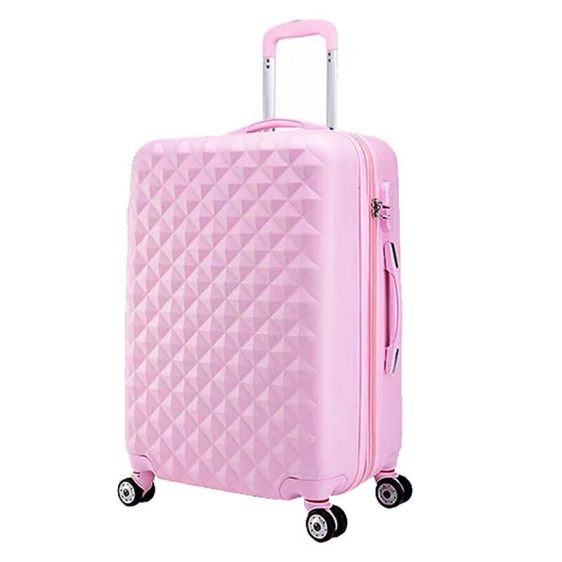 1pcs luggage only Carrylove для женщин spinner abs жесткий крепкий чемодан 2" 24" 2" Чехол На Колесиках чемодан набор для путешествий - Цвет: 1pcs luggage only