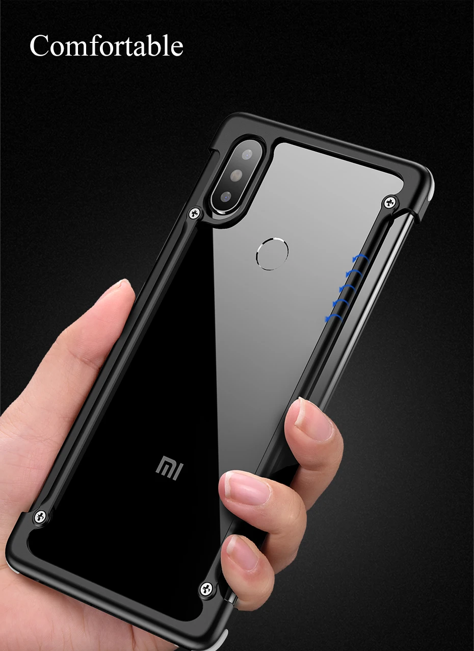 Защитный чехол для подушки безопасности для Xiaomi mi 8 8se чехол Роскошный металлический бампер Тонкий чехол для Xiao mi 8 SE чехол