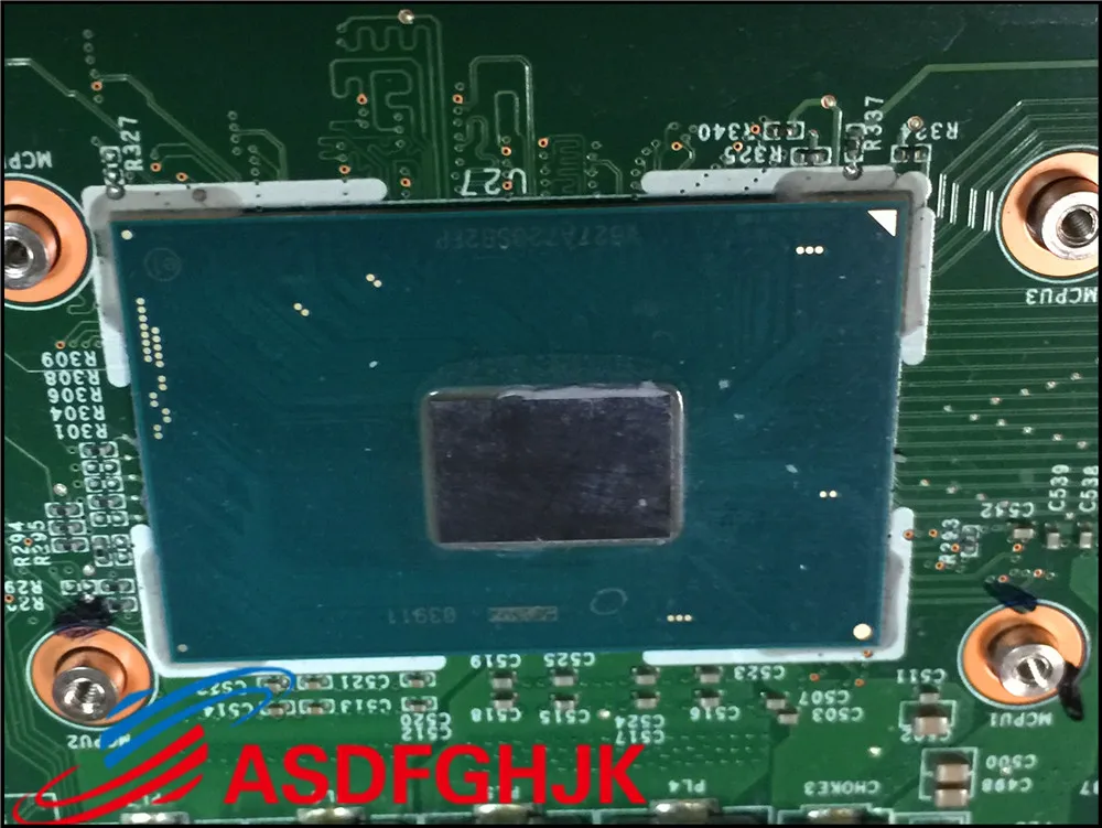 Оригинальный Для MSI GL62 6QD GL72 материнская плата портативного компьютера с I5 6300HQ и