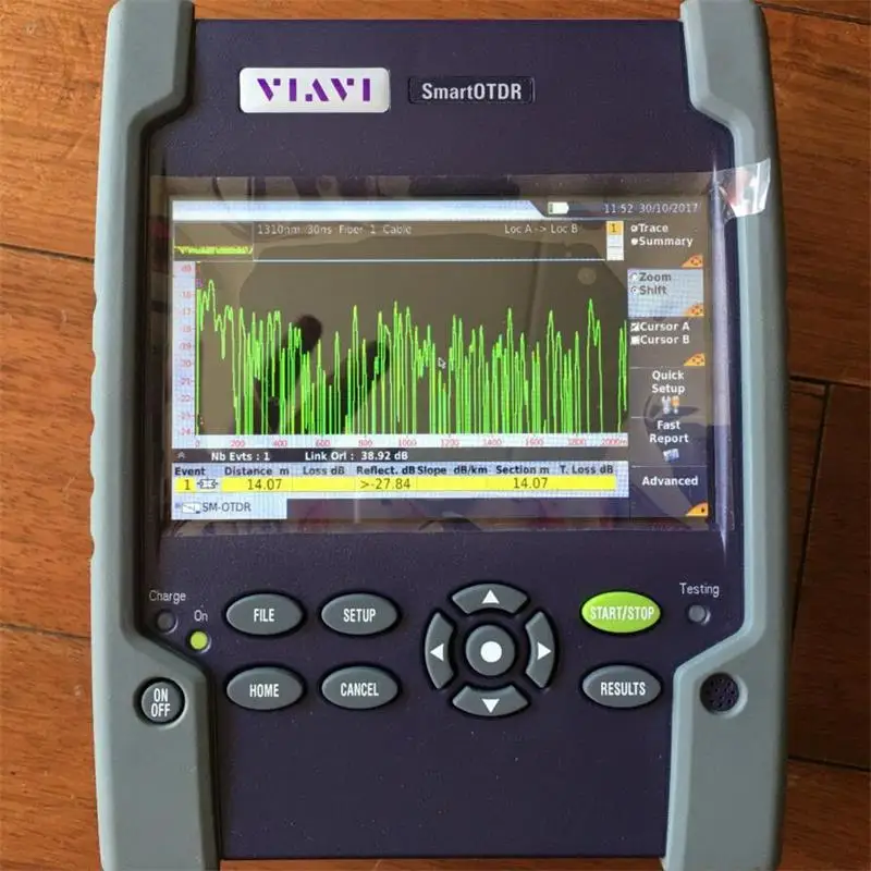 VIAVI MTS 2000 версия JDSU Смарт FTTB и FTTH OTDR 34/33dB 1310/1550nm с красным лазером|Детали устройств