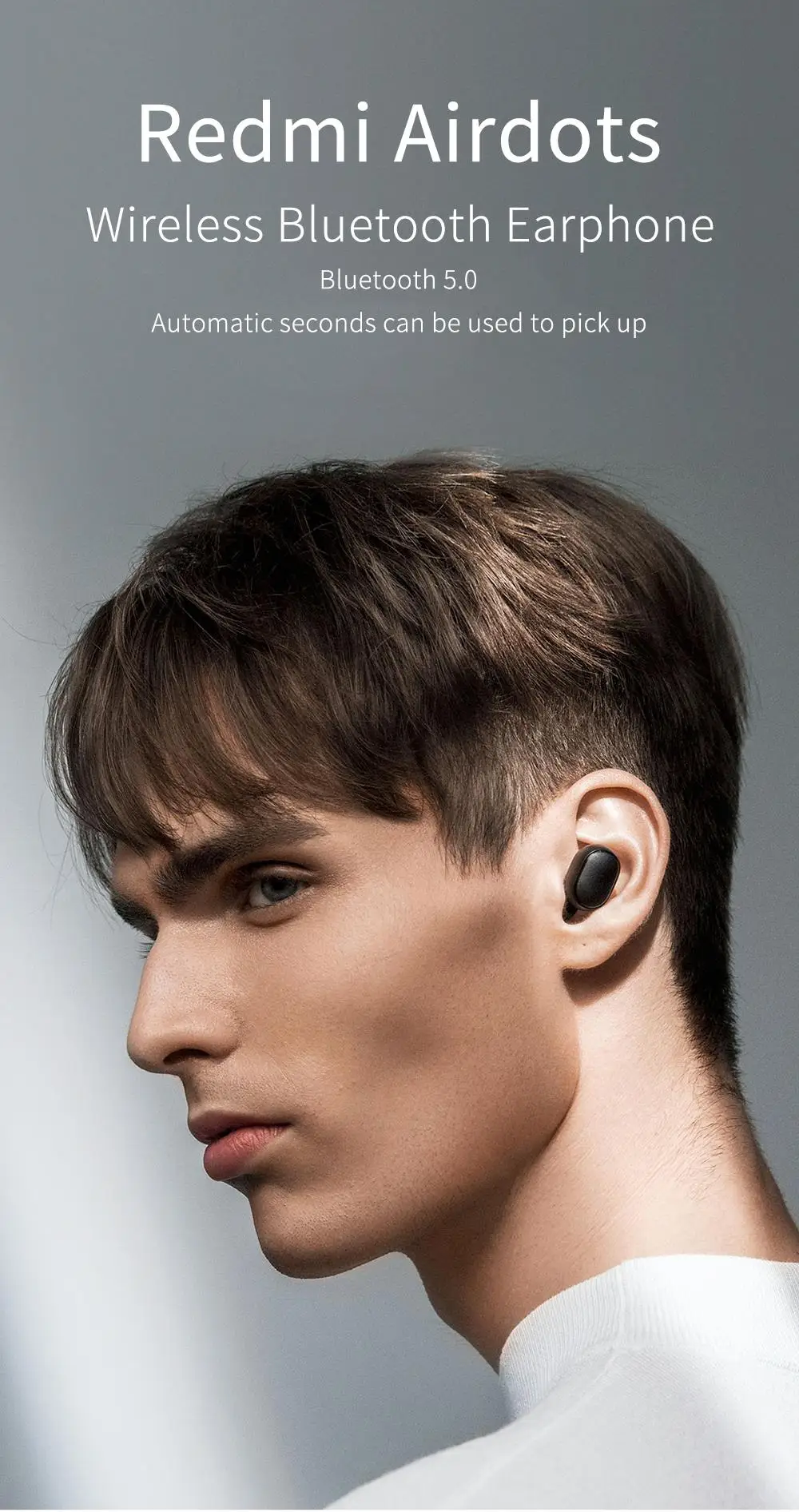 Xiaomi Redmi AirDots беспроводная bluetooth гарнитура контроль языка затычки для ушей автоматически сопряжены с умным микро-гарнитура