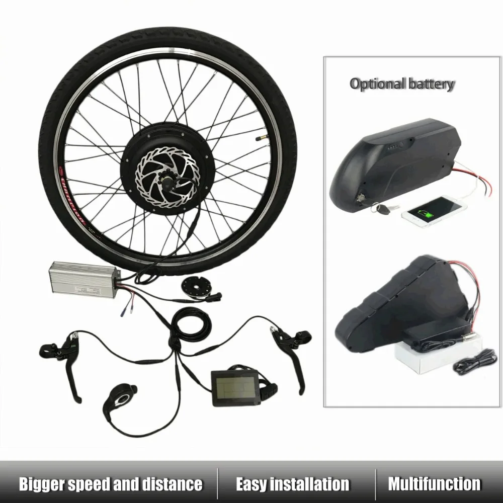 48V 1000W мотор Водонепроницаемый комплект для переоборудования электрического велосипеда ddkit