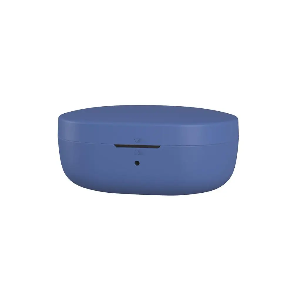 TWS Bluetooth беспроводной защитный чехол для наушников Анти-шок гибкий силиконовый чехол для Xiaomi Redmi Airdots Наушники Аксессуары - Цвет: Navy Blue