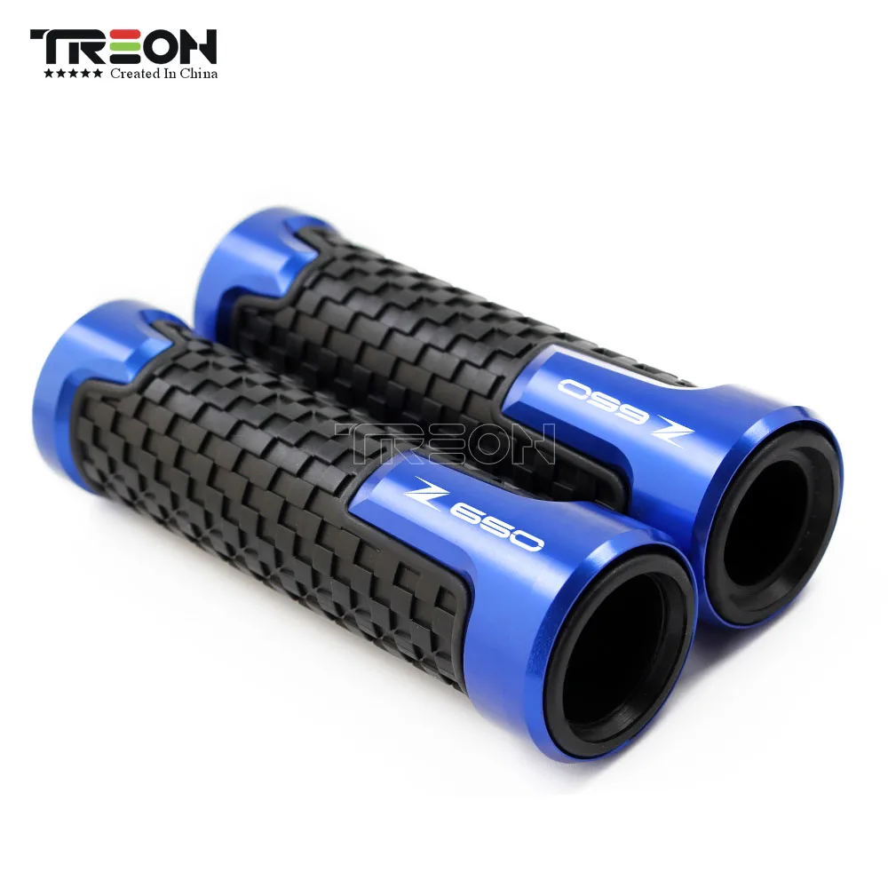 Алюминиевые Мотоциклетные аксессуары с ЧПУ универсальные ручки из ПВХ 7/8 дюйма 22