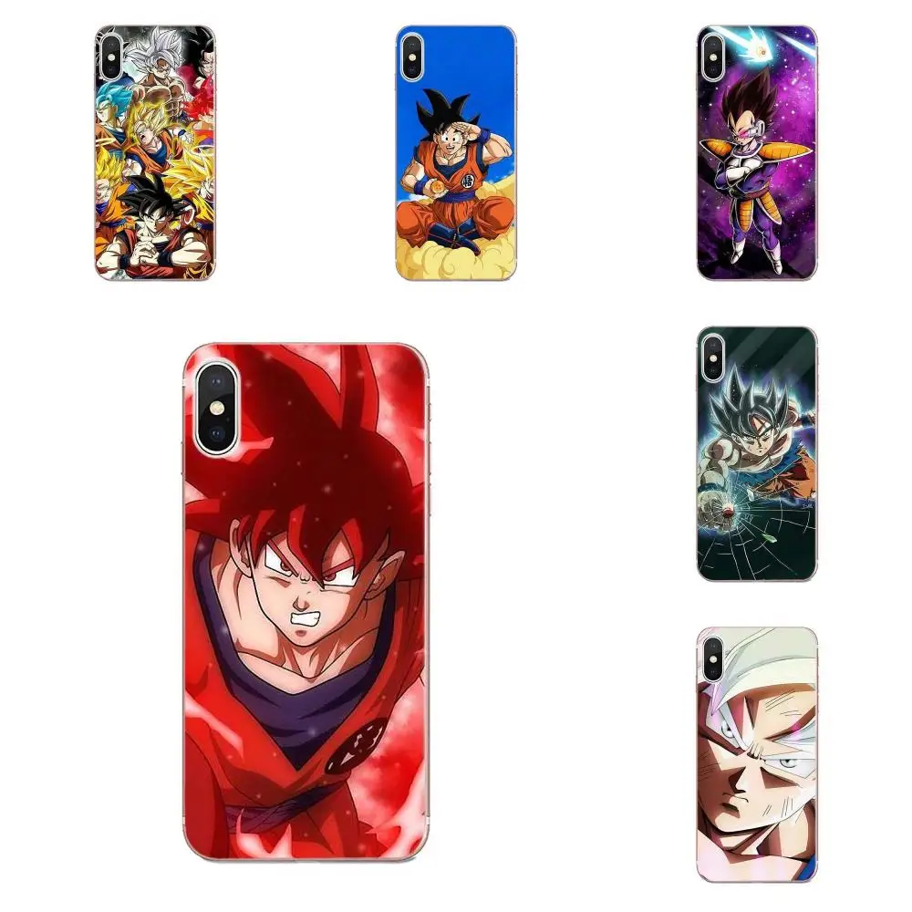 Чехлы из ТПУ Dragon Ball Z Goku для Apple iPhone 4 4S 5 5C 5S SE 6 6S 7 8 Plus X XS Max XR|Чехлы-накладки| |
