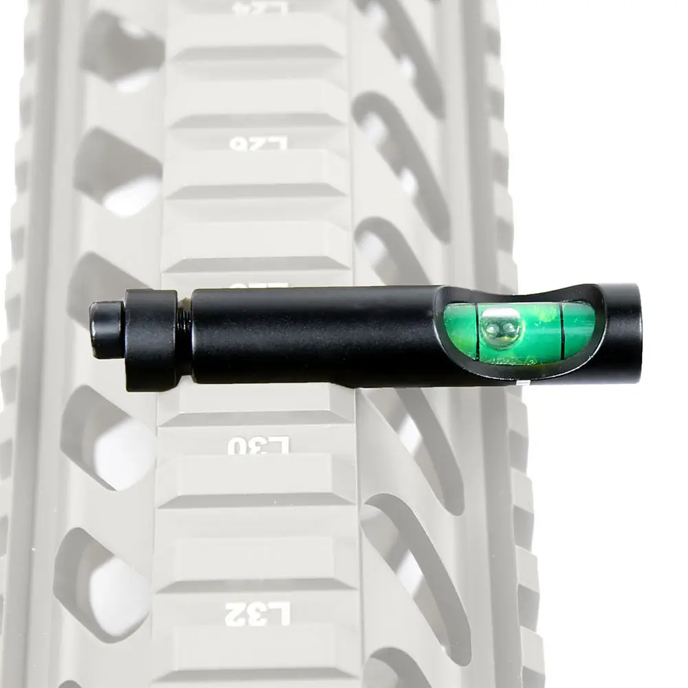 Металлический спиртовой пузырьковый уровень для прицела Пикатинни Вивера 11 мм 20