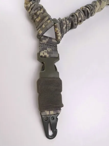 Тактический одноточечный строп с регулируемым эластичным ремешком 1000D|strap system|rifle