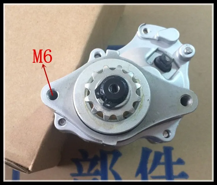 Starter Motor Lower Установлен Недостаток LJ50T JH50 90cc 100cc 110cc 125cc Грязи Яму Обезьяны Велосипед