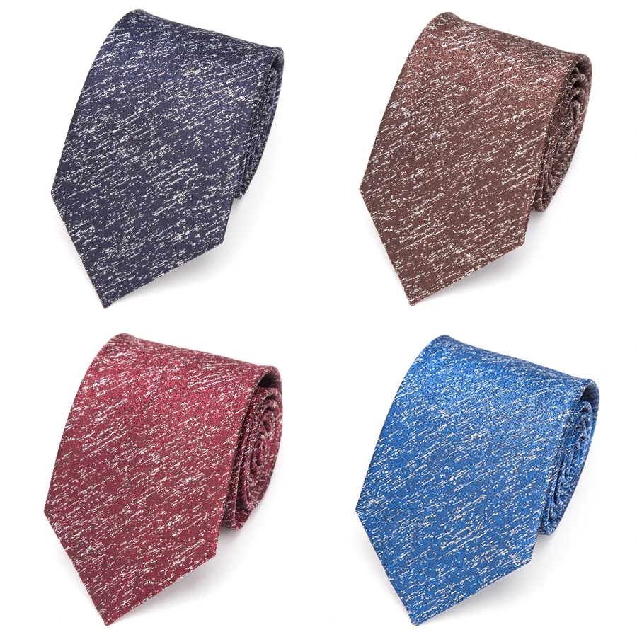 Мужские галстуки однотонные 8 см деловые Свадебные модные для мужчин жаккардовые