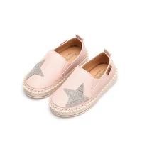 2022 children shoes girls boys casual shoes autumn fashion star pu leather soft sole sneakers kids shoes for girl princess shoes