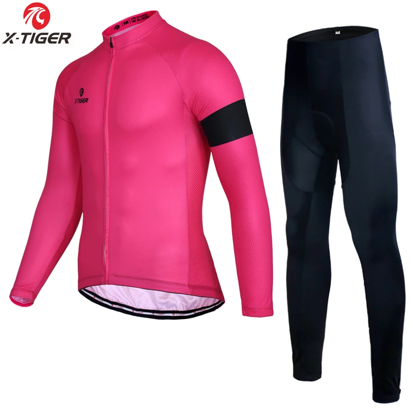 Jerseys and Pant X-Tiger Pro, зимний теплый флисовый спортивный костюм для велоспорта, одежда для велоспорта, Майо, Ropa Ciclismo Invierno, одежда для горного велосипеда - Цвет: Jerseys and Pant