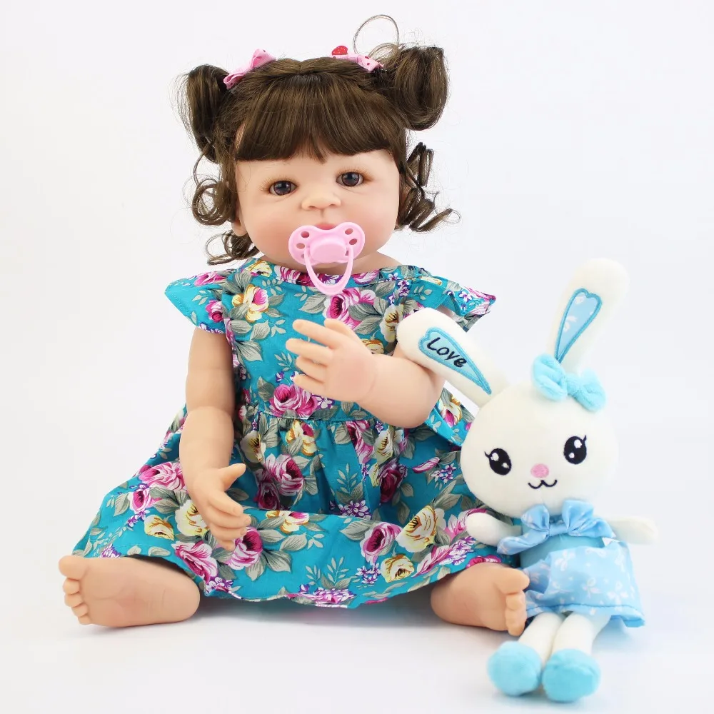 Кукла реборн силиконовая виниловая для девочек Реалистичная новорожденных