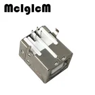 Плоский USB B Тип гнездовой разъем для принтера интерфейс передачи данных подключите адаптер разъем PCB SDA кабель провод линия