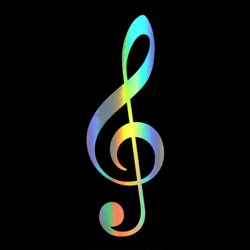 window Sticker 20*7.3cm Music Icon Funny Auto Stickers and Decals Vinly on Reflective Motorcycle Styling | Игрушки и хобби