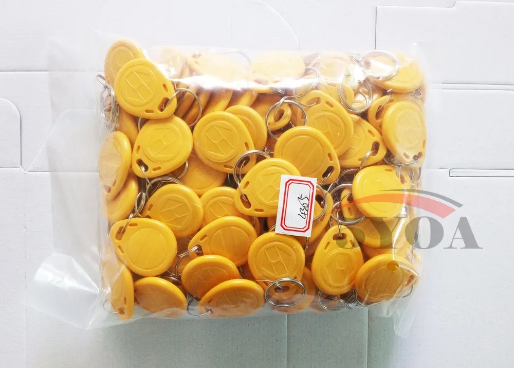 100 шт. EM4305 T5577 дубликатор для создания копий 125 кГц rfid метка llaveros llavero Porta Chave стикер