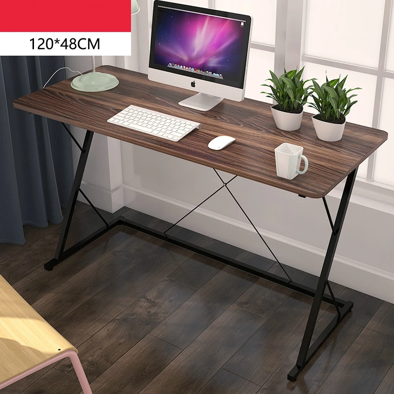J 120x48cm Современный простой модный офисный стол высокого качества компьютерный стол для ноутбука письменный стол для учебы - Цвет: J 120x48cm