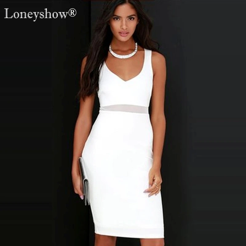 Модное дизайнерское однотонное белое 6 Стильное женское летнее платье