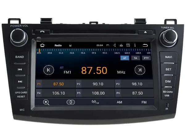 Android 7.1 Auto Stereo Multimedia For MAZDA 3 2010-2011 car dvd player GPS Bluetooth Radio device stereo Navi | Автомобили и