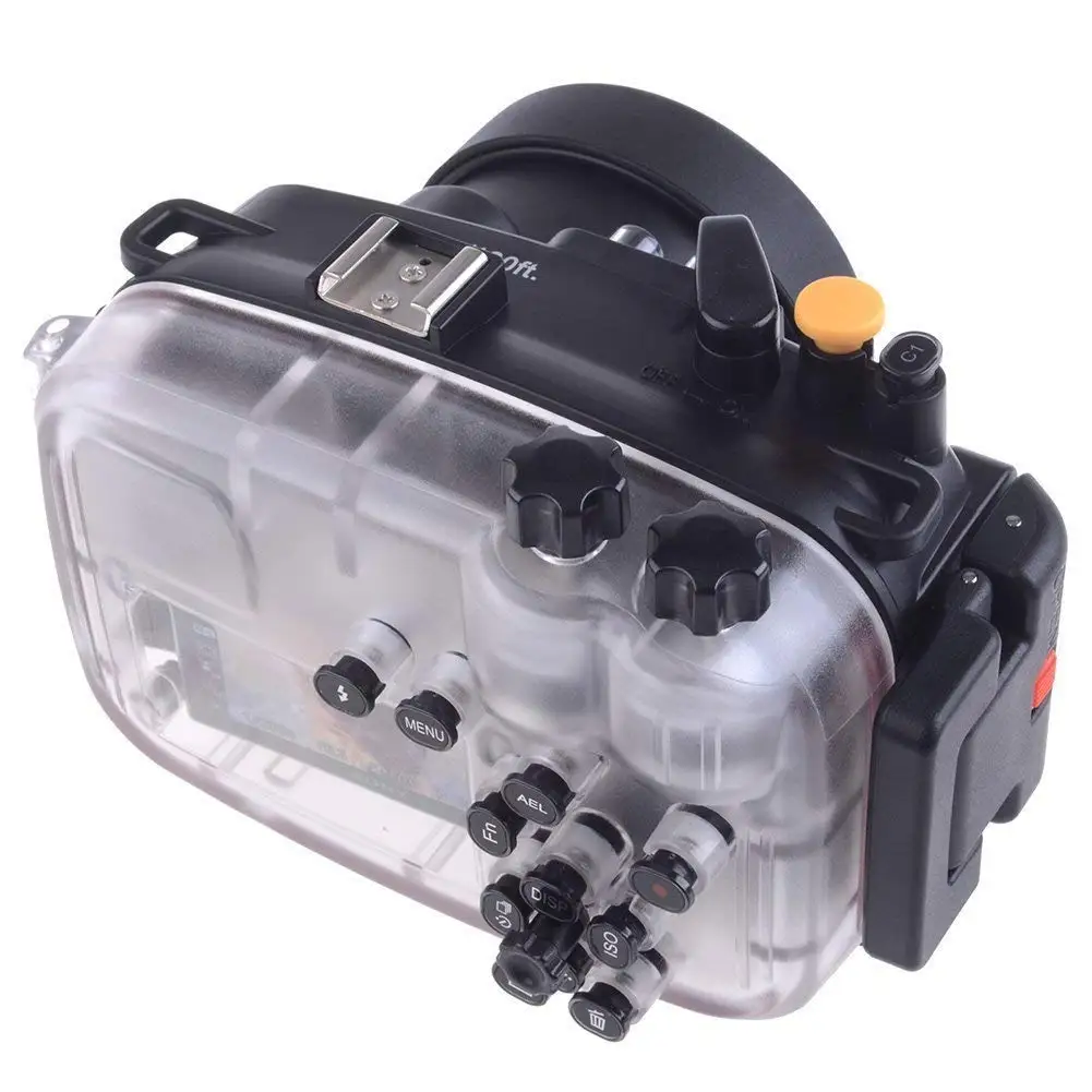 Meikon 40 м 130 футов водонепроницаемый корпус для подводного плавания Sony A6000 16-50 мм