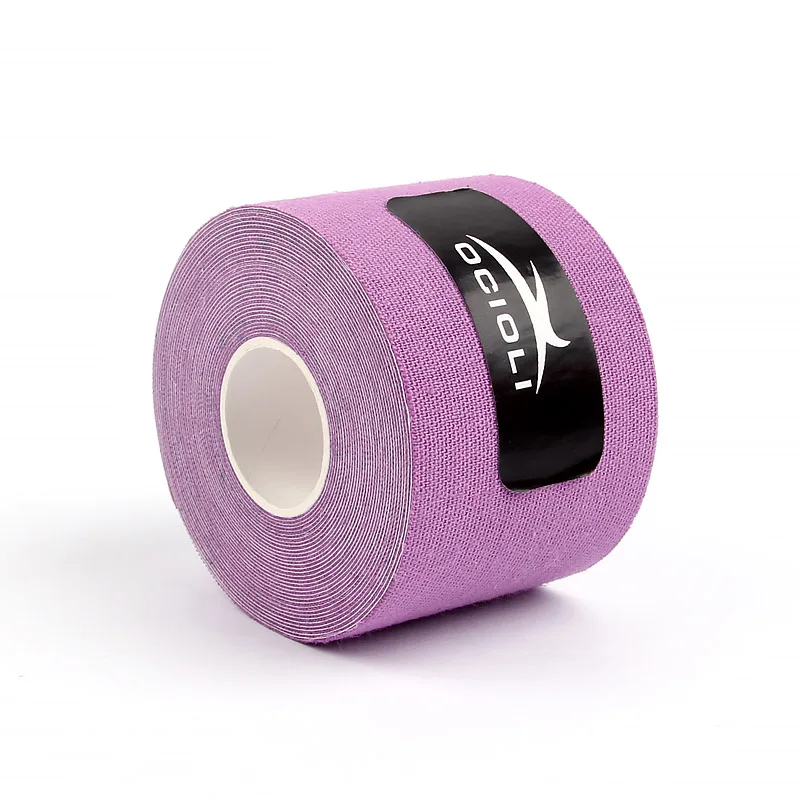 purple 20 штук, хорошее качество, кинезиотейп, спортивные ленты, кинезиологическая лента, спортивная лента, обвязка, футбольные упражнения, мышечная лента - Цвет: purple