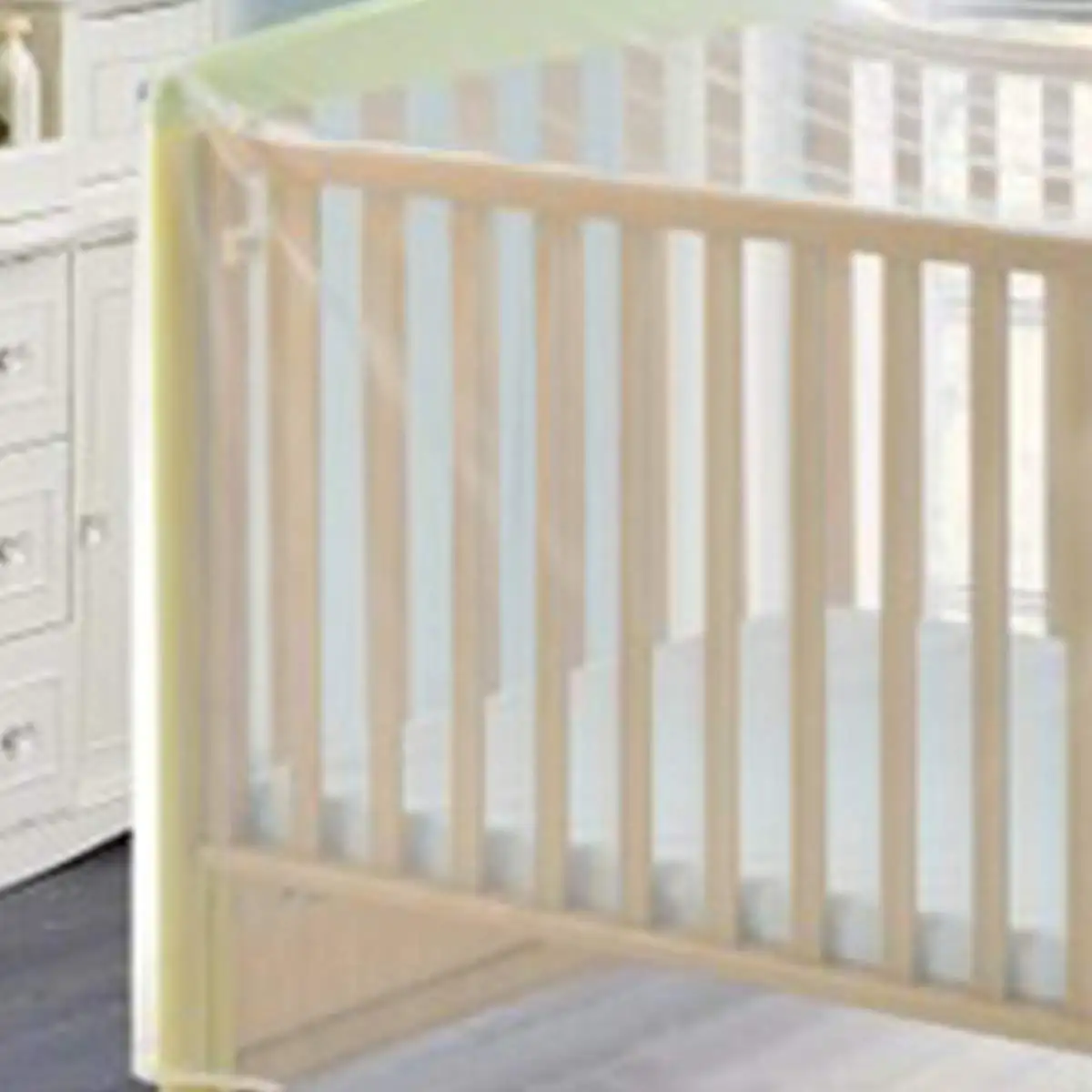 

Mosquito Net For Baby Summer Baby Crib Net Crib Netting Mosquito Net Infant Canopy Round Bed Canopy for Cribs Not Include Holder