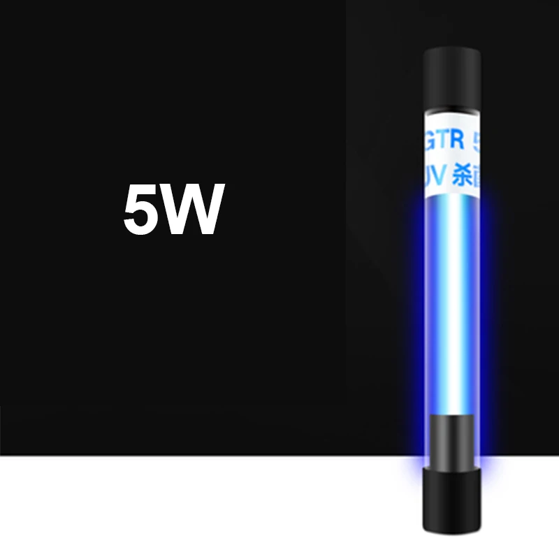 5W Single Tube УФ-лампы для аквариума стерилизация/чистая вода/удаление водорослей УФ-лампа аквариумное освещение Одиночная трубка/таймер УФ-лампа для аквариума - Цвет: 5W Single Tube