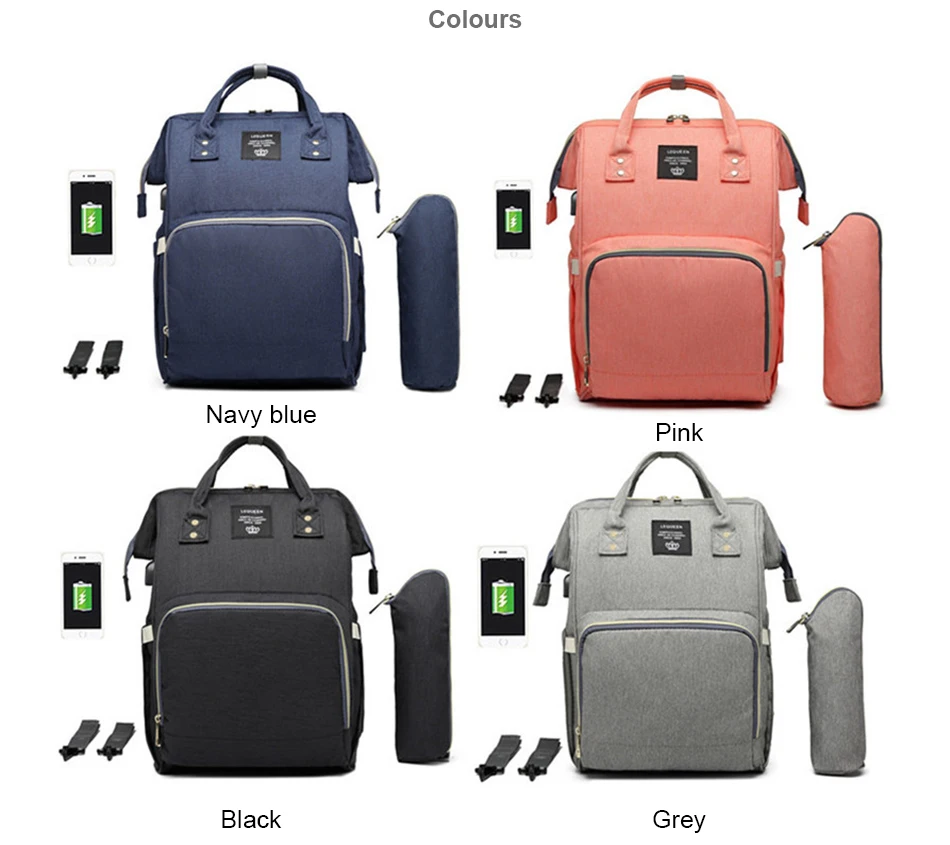 CARCHI модная большая сумка Bcakpack для детей, рюкзак для путешествий, брендовая дизайнерская сумка для кормления, рюкзак для мамы, женские сумки для ухода за собой