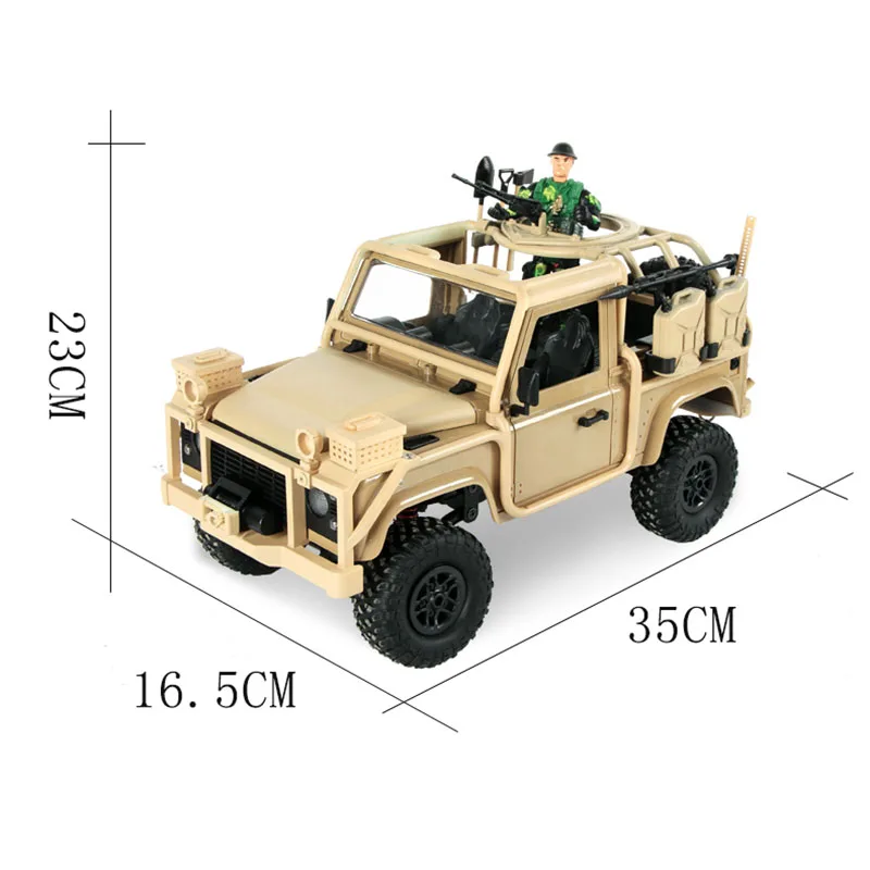 

1/12 2.4G 4WD RC Car Vehicle Toy with LED Light Climbing Off-Road Truck Outdoor Toys Boy Gifts AN88