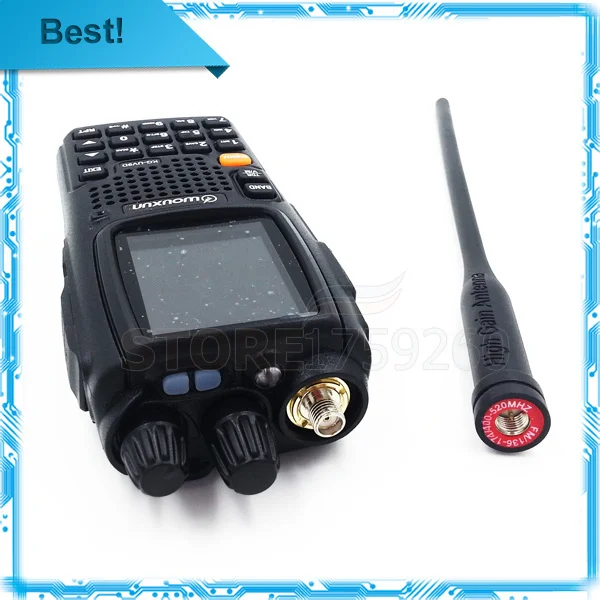 Wouxun Ham радио DUAL BAND KG UV9D 136 174/400 470 МГц Air band получить новый WALKIE TALKIE|radio edit band|radio the bandband